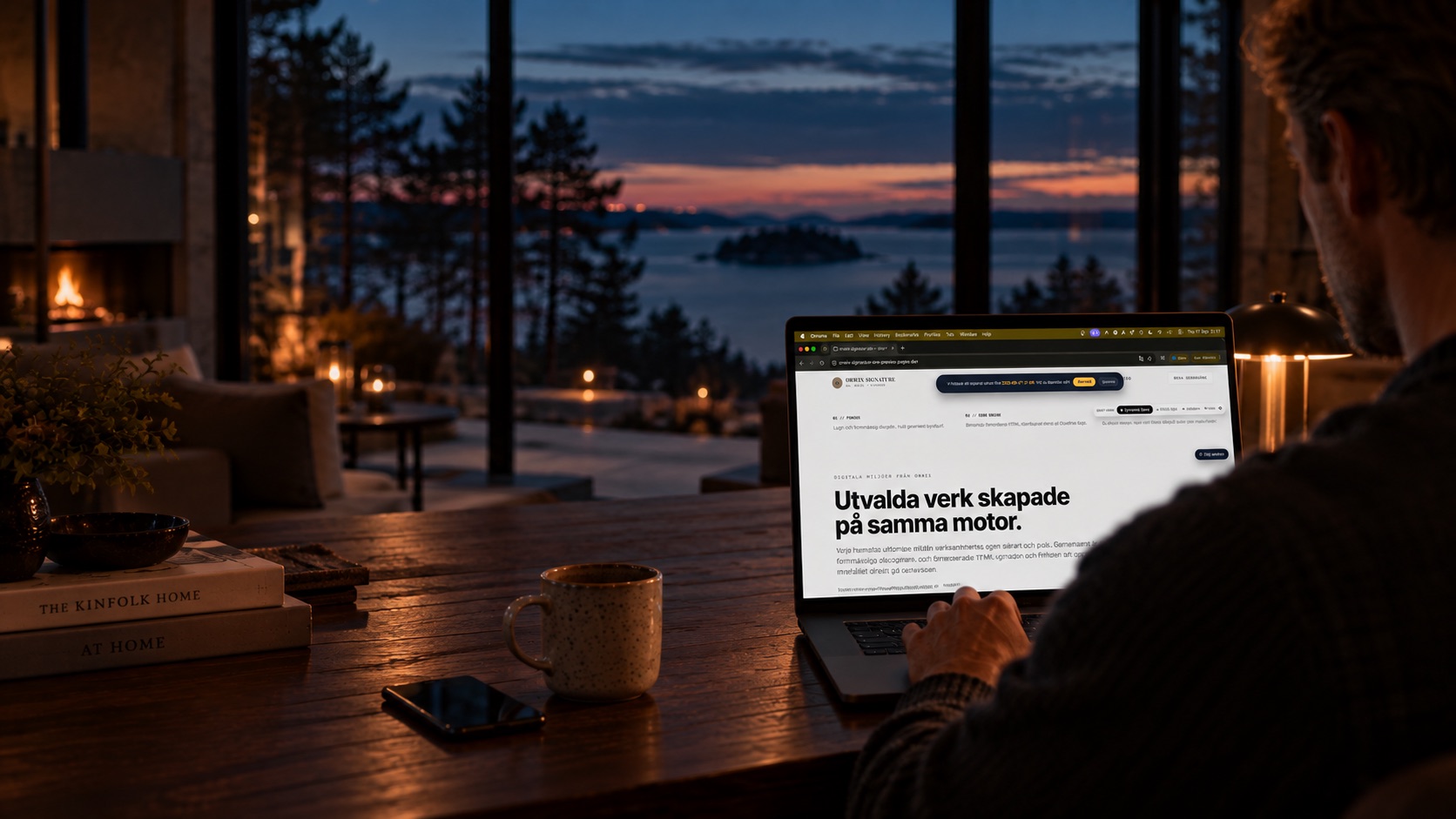Orwix Signature One — Skandinavisk redaktionell interiör